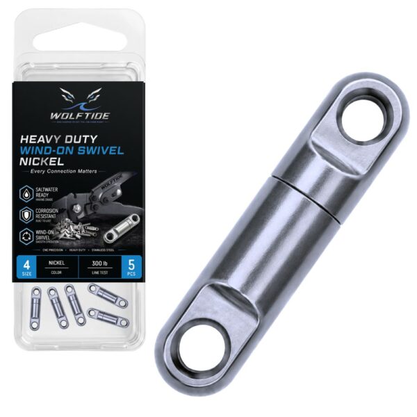 WolfTide Heavy Duty Wind-On Swivel