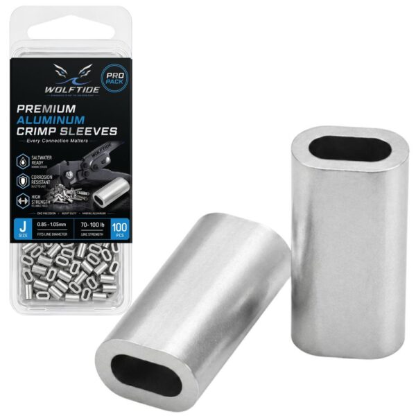 WolfTide Premium Crimp Sleeves PRO PACK